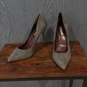 Elegant Gray Women's Heels